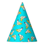 クールバナナパーティー帽子 パーティーハット (左)