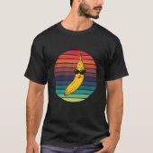 クールバナナレトロ Tシャツ (正面)
