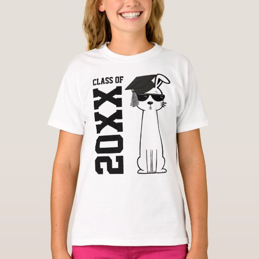 クールバニー卒業Tシャツ Tシャツ (正面)