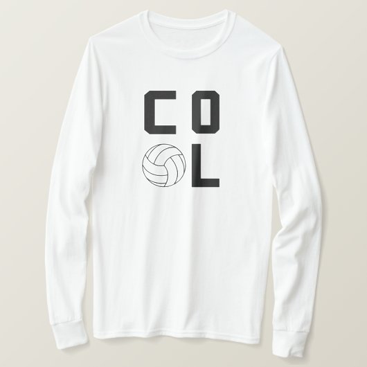 クールバレーボール Tシャツ (デザイン正面)