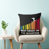 クールバーコード最高のデザインスキーヤー クッション (椅子)