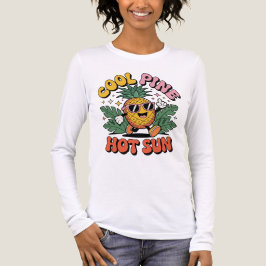 クールパイン・ホットサン・レトロパイナップル・サマーバイブス トライブレンドＴシャツ