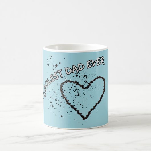 クールパパエバーチェーンチェーンハート コーヒーマグカップ (中央)