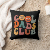 クールパパクラブパパ父の日レトログルーヴィ クッション (ブランケット)