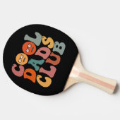 クールパパクラブパパ父の日レトログルーヴィ 卓球ラケット (横)