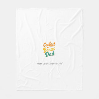 クールパパ毛布カスタム – 心のこもったギフト フリースブランケット