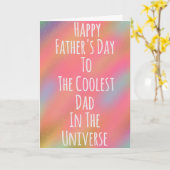 クールパパ父のデイカード カード (黄色い花)