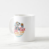 クールパパ税骨組みフードユーモア コーヒーマグカップ (正面左)