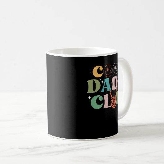 クールパパ部おもしろい公式Father's Day コーヒーマグカップ (正面右)