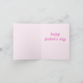 クールパパ!かわいいアイスクリームコーン父の日 カード (内部)