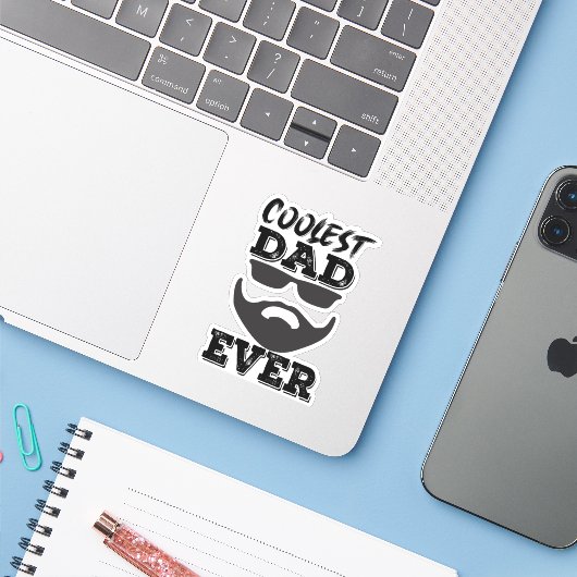 クールパパ シール (ノートパソコンとiPhone)