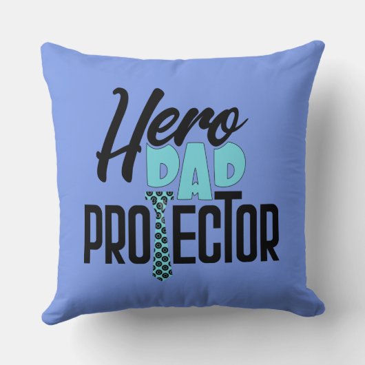クールパパ/ヒーロープロテクターパパ枕 クッション (裏面)