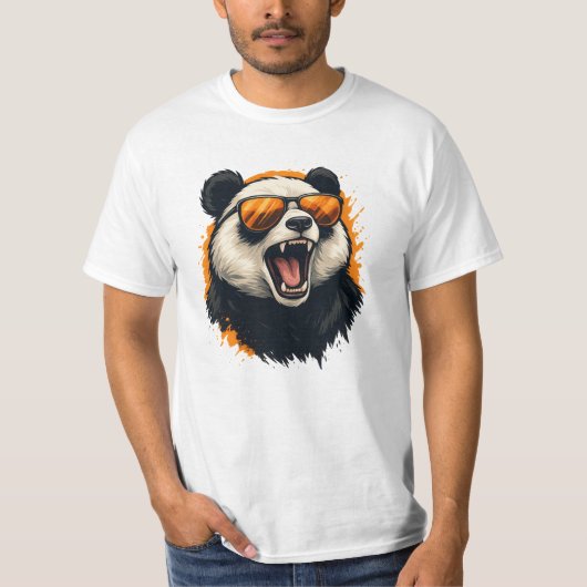 クールパンダの気分 Tシャツ (正面)