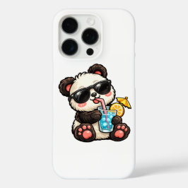 クールパンダドリンク iPhone 16 PROケース