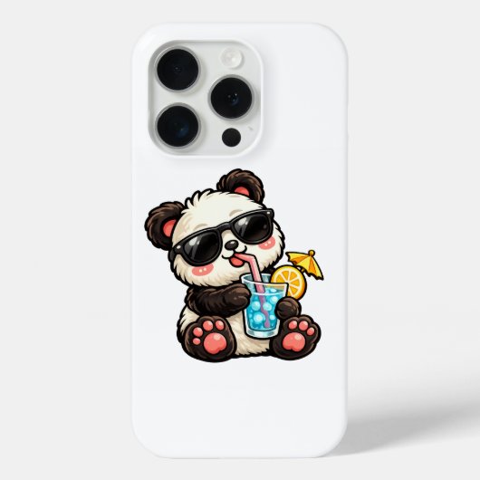 クールパンダドリンク Case-Mate iPhoneケース (裏面)