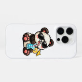 クールパンダドリンク iPhoneケース (裏面横)