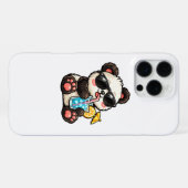 クールパンダドリンク iPhoneケース (裏面横)