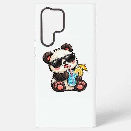 クールパンダドリンク SAMSUNG GALAXYケース (裏面)