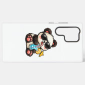 クールパンダドリンク SAMSUNG GALAXYケース (裏面横)