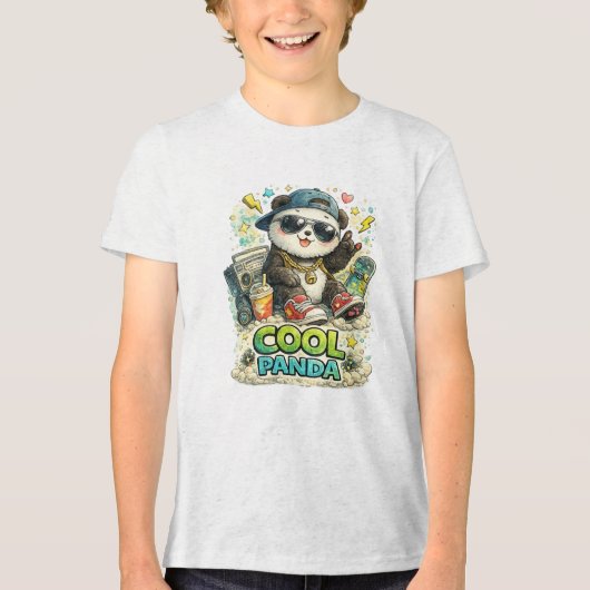 クールパンダ トライブレンドTシャツ (正面)
