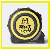 クールパーソナライズされたカスタムモノグラム名ツール メジャー