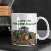 クールパーソナライズされた農業レジェンドトラクター機器 コーヒーマグカップ