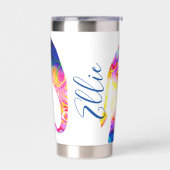 クールパーソナライズされた 保温保冷タンブラー (左面)