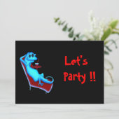 クールパーティの招待状 招待状 (スタンド正面)