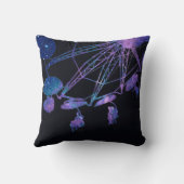 クールパープル宇宙ネビュラ星 コスモックフェアライド クッション (裏面)