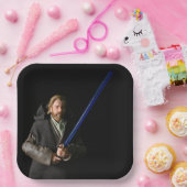 クールヒーロー玩具写真 ペーパープレート (パーティー)