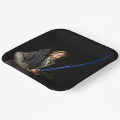 クールヒーロー玩具写真 ペーパープレート (傾斜あり)