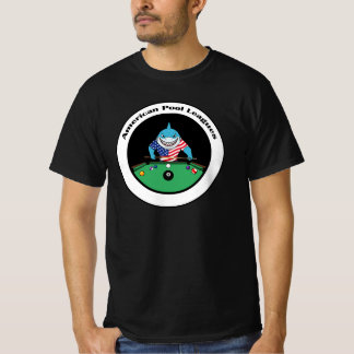 クールビリヤードプレーヤーアメリカンプールリーグ Tシャツ