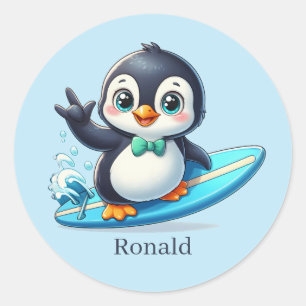 クールビーチサーフィンペンギン名 ラウンドシール