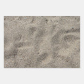 クールビーチ砂模様パーティー包み紙シート ラッピングペーパーシート (正面3)