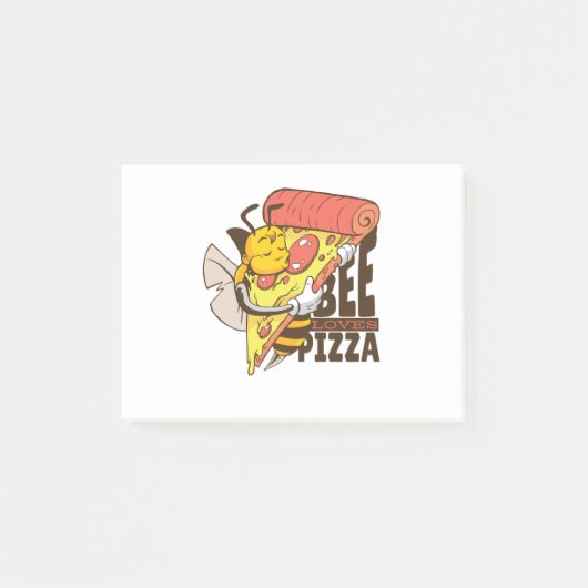 クールビーピザダジャレ ポストイット (正面)