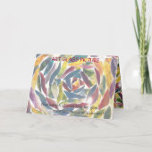 クールファインアートガラス写真カード シーズンカード (裏面)