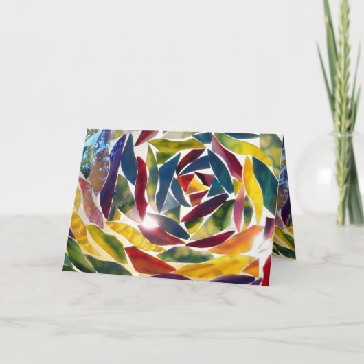 クールファインアートガラス写真カード シーズンカード (正面)