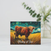 クールファームハイランド考えカウズオブユー ポストカード (スタンド正面)