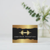 クールフィットネストレーモダンナー名刺 名刺 (スタンド正面)