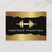 クールフィットネストレーモダンナー名刺 名刺 (正面)