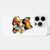 クールフォックスドリンク Case-Mate iPhoneケース (裏面 (横))