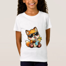 クールフォックスドリンク Tシャツ