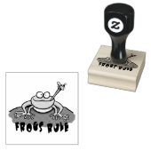 クールフロッおもしろいグ漫画のゴム印 ラバースタンプ (押印)