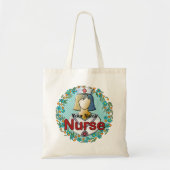 クールフローラカスタムナーストートバッグ トートバッグ (正面)