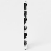 クールブラシ絵を描スの背景カスタマイズ名 iPhoneケース (左側)