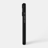 "クールブルドリップ – ネオンストリートアートの雰囲気" iPhone 16ケース (左側面)