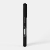 "クールブルドリップ – ネオンストリートアートの雰囲気" iPhone 16ケース (右側面)