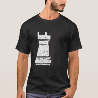 クールプロフェッショナルチェスマスタチェスピースルークGr Tシャツ
