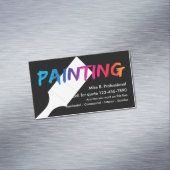 クールプロフェッショナル画家の磁気名刺 マグネット名刺 (インサイチュ)