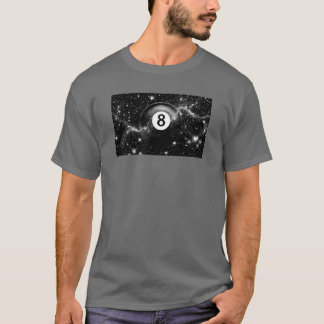 クールプールプレイヤー 8ボールテーマTシャツ Tシャツ